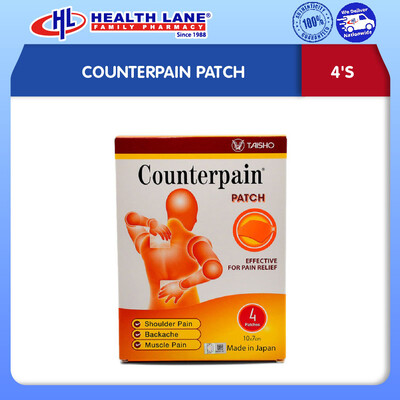 COUNTERPAIN PATCH (4'S)